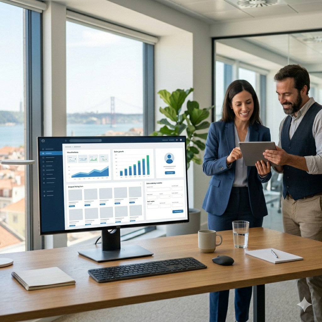 Criar loja online b2b: interface de plataforma de e-commerce grossista integrada com ERP.