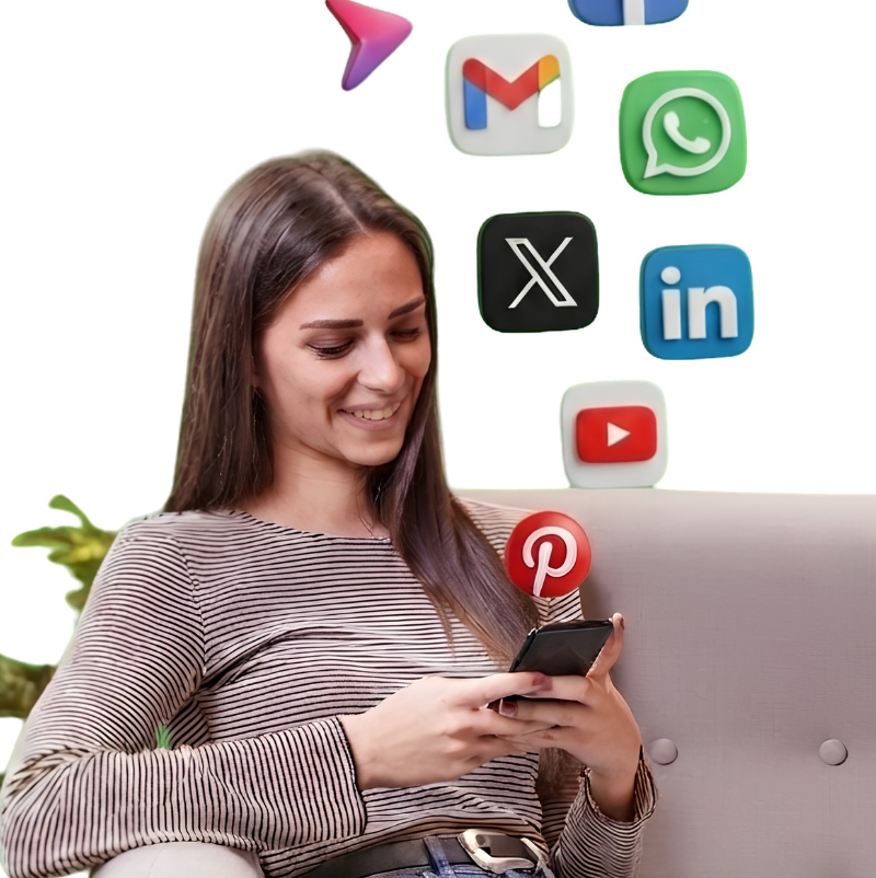 Serviço de Gestão de Redes Sociais, Facebook, Instagram, Linkedin, Tiktok, Youtube